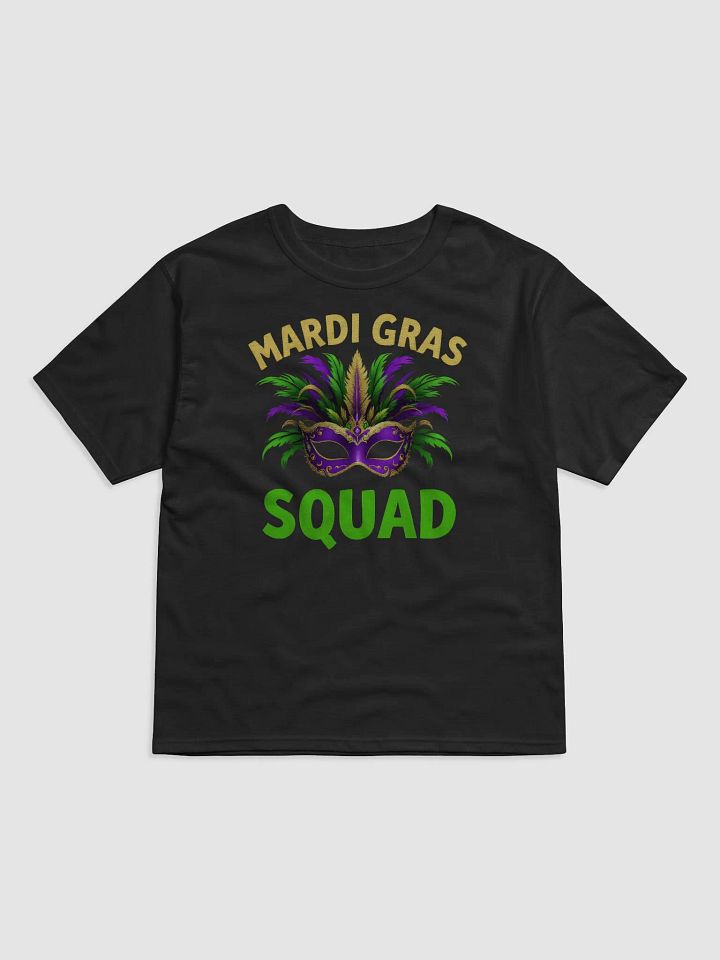 Mardi Gras Squad Feathers T-Shirt product image (1)