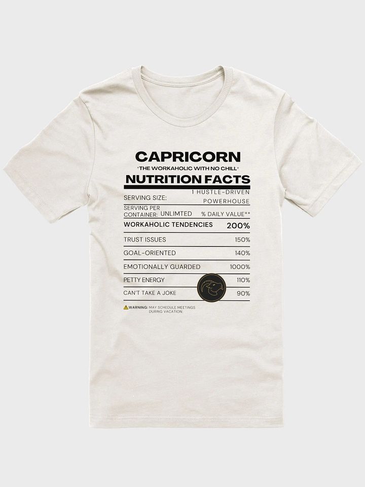 CAPRICORN- Nutrition Facts product image (2)