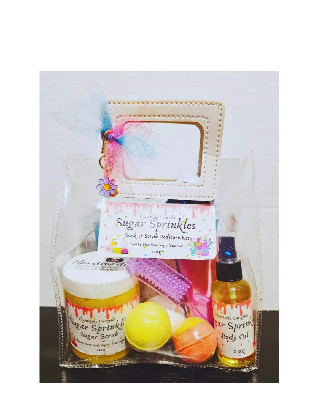 Sugar Sprinkles Soak & Scrub Pedicure Kit product image (1)