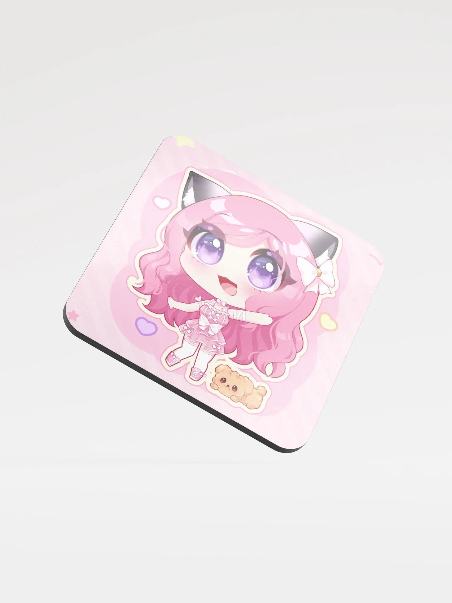 'Hallo!' Chibi Coaster product image (1)