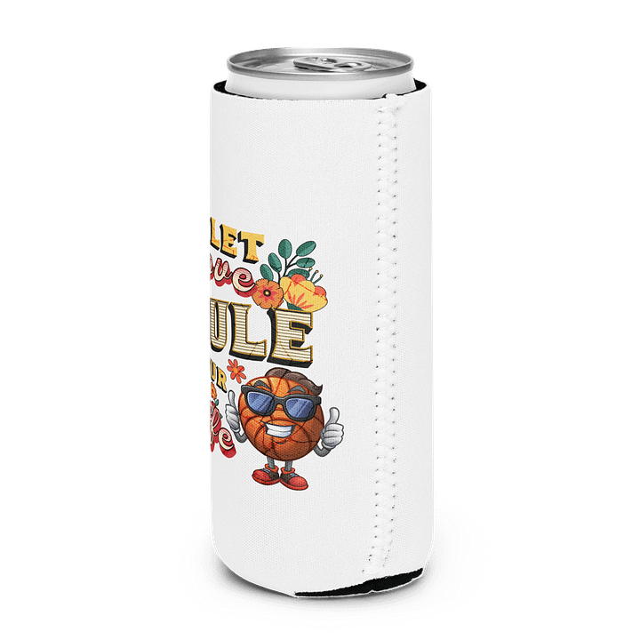 Let Love Rule Your Life Basketball Can Cooler product image (2)