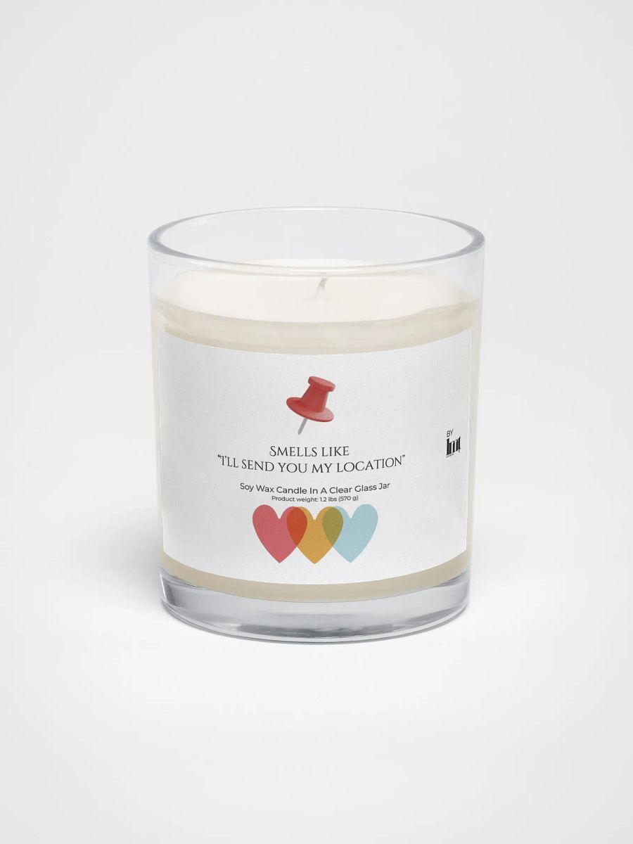 Scented 'Location Pin' Soy Wax Candle product image (1)