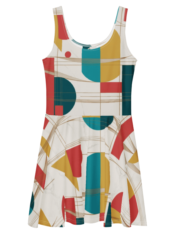 Geo Skater Dress product image (1)