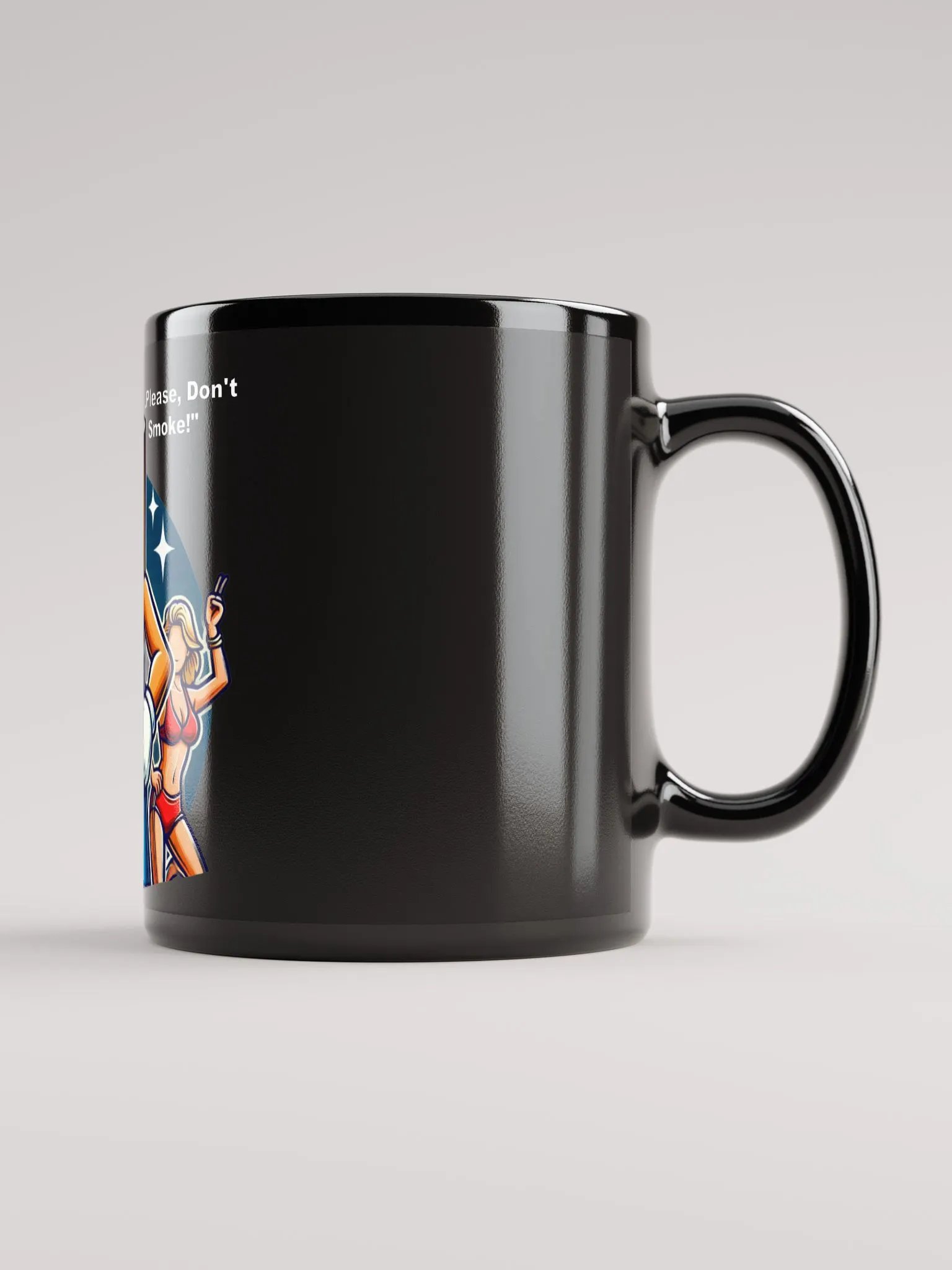 🔥 Official "Bum Status" Black Mug – Don’t Be Livin' off Caffeine & Nicotine! 💀 product image (1)