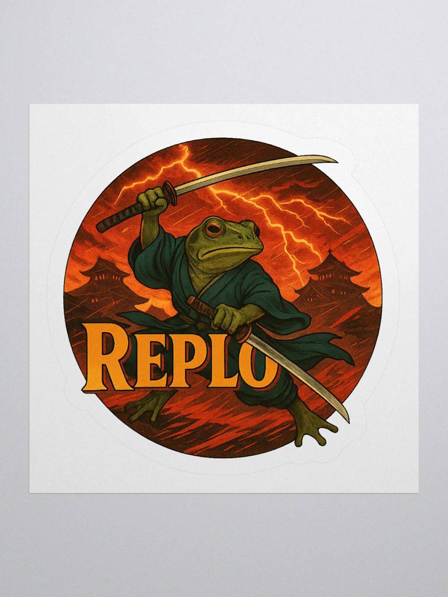 Replo Thunderblade Frog Sticker product image (2)
