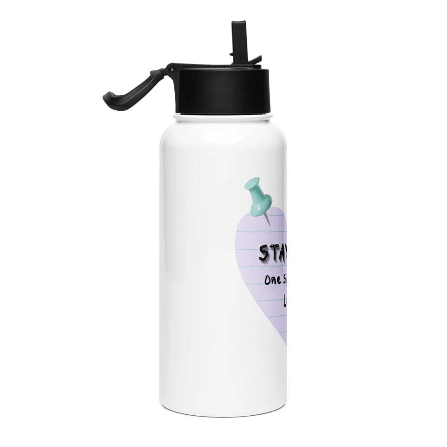 "Stay Sober" Heartfelt Stainless Steel Bottle product image (4)