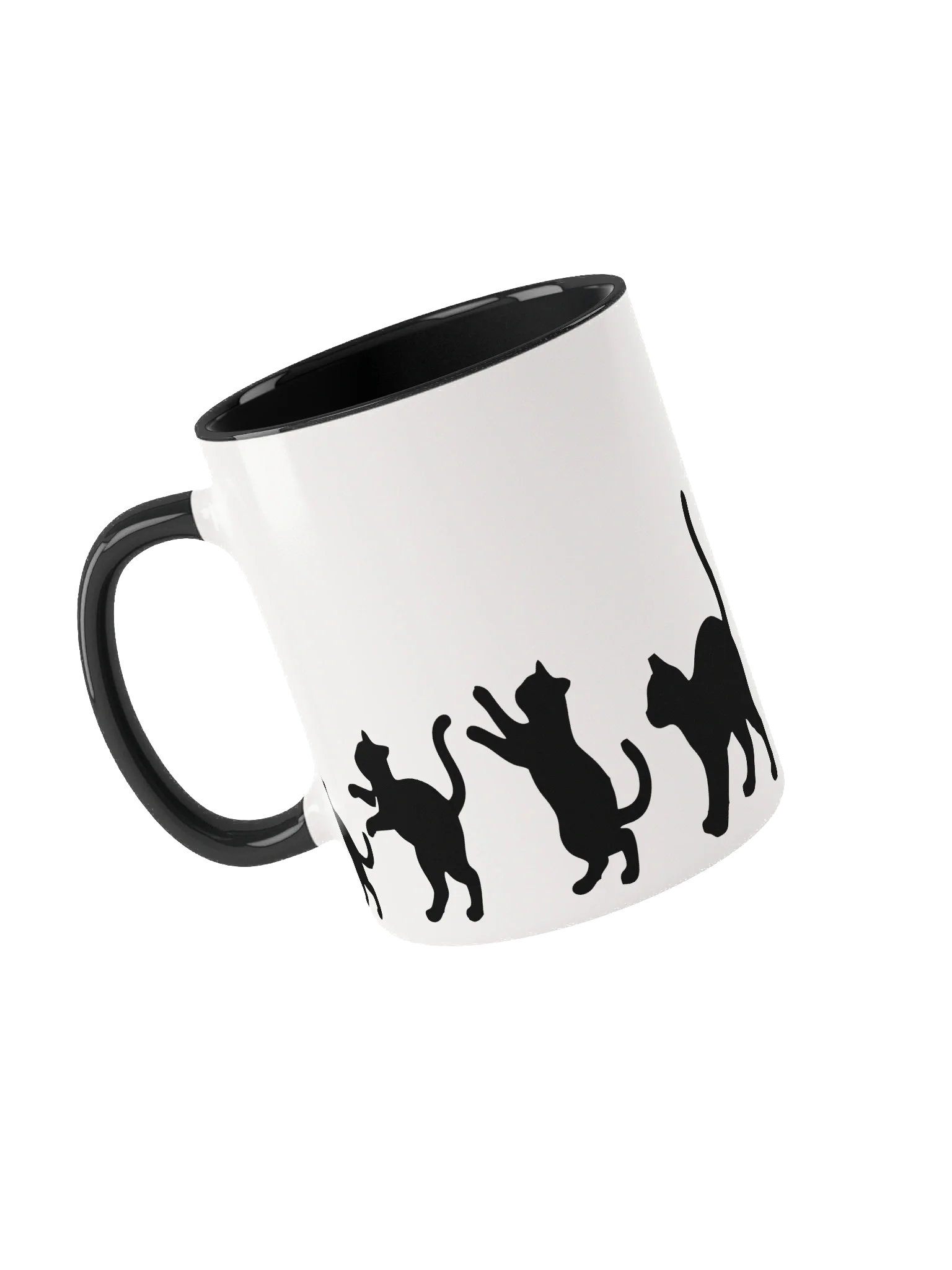 Pawsitive Progression: A Growing Tale of Feline Grace Ceramic Mug product image (6)