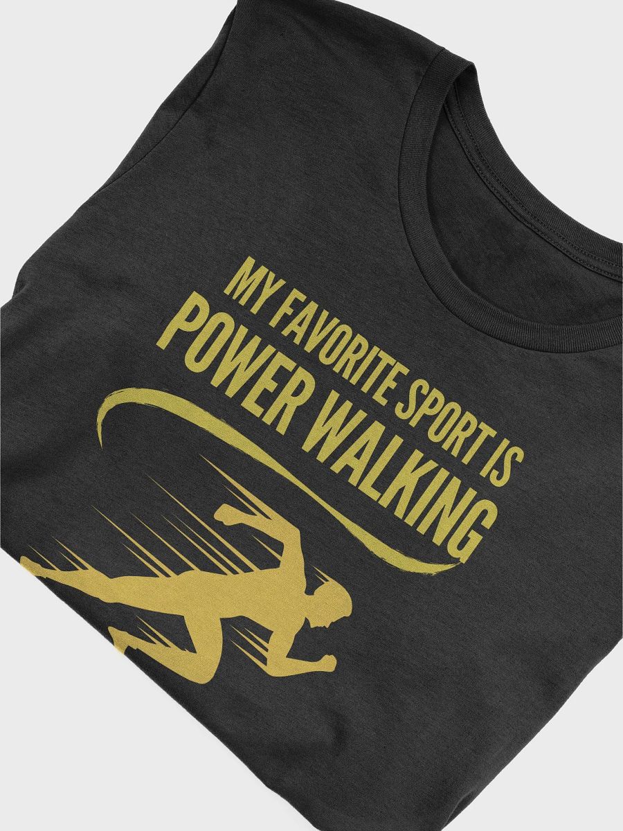 Power Walk to Coffee Maker Silhouette Tee product image (3)