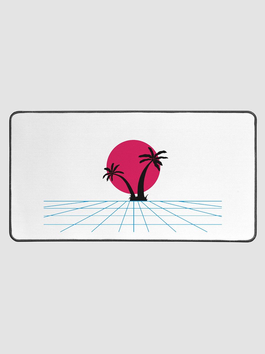 Retro-Futuristic Desk Mat 15.5" x 31.5" product image (1)