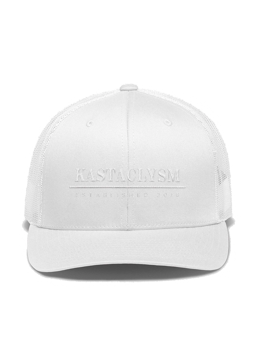 Kastaclysm Trucker Hat - White product image (1)