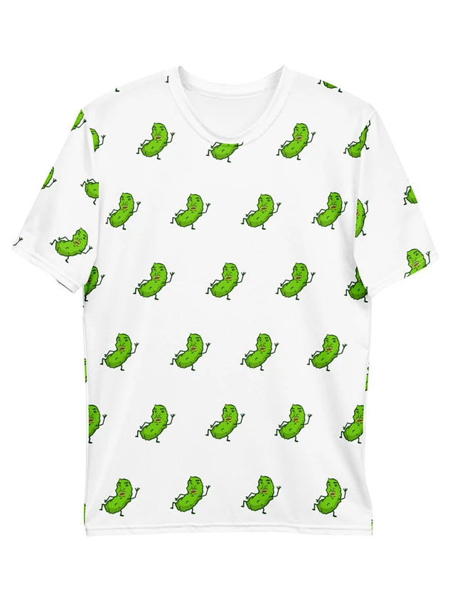All-Over Pickle T-Shirt (White) product image (1)