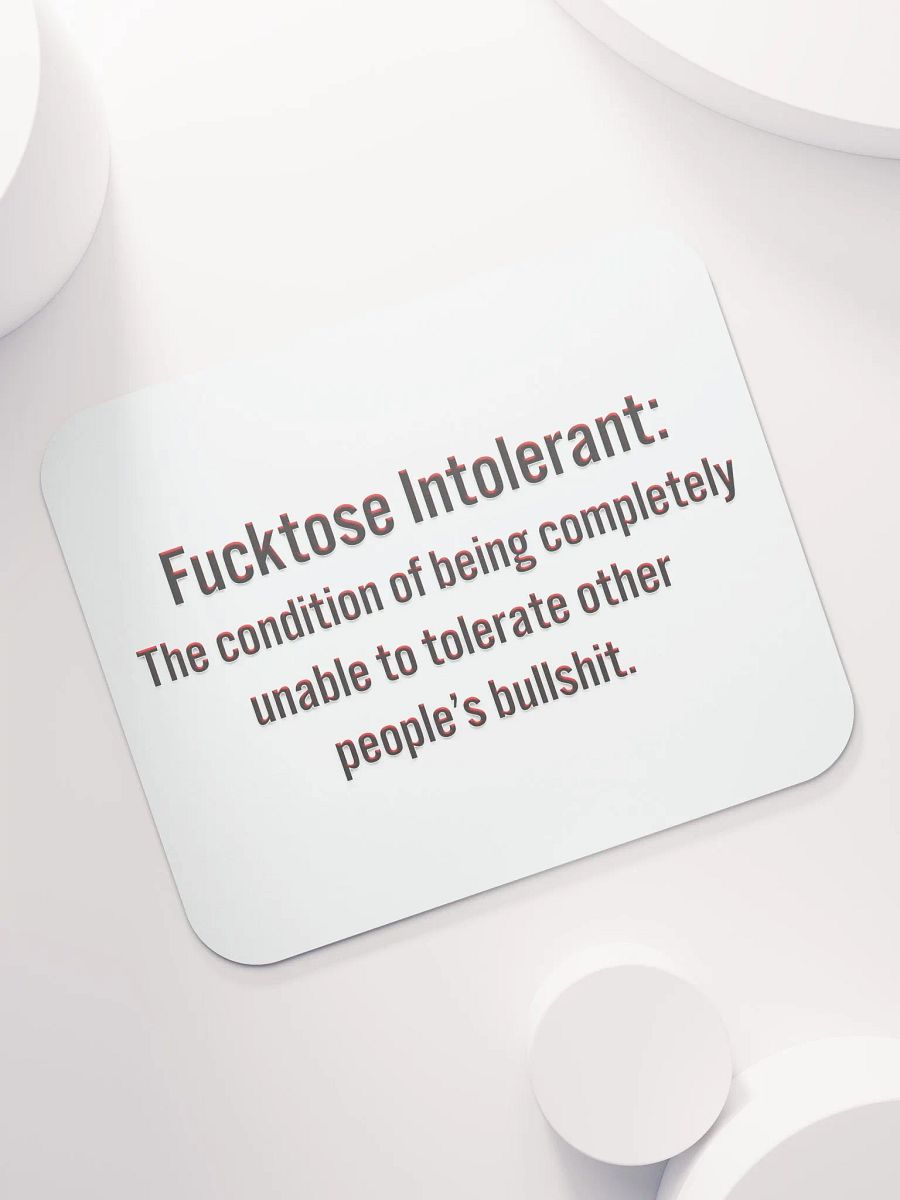 Intolerant - Mouse Pad product image (7)