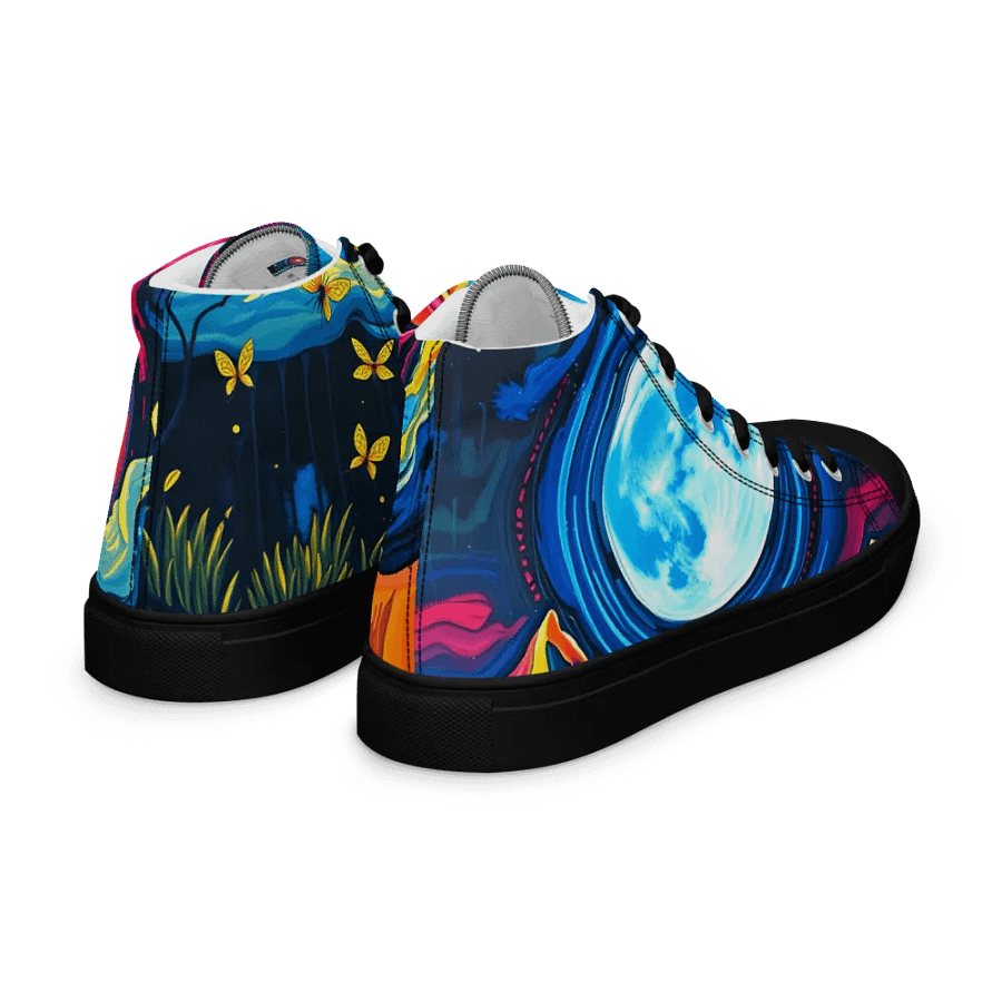 Dreamlike Cosmos High Top Shoes product image (7)