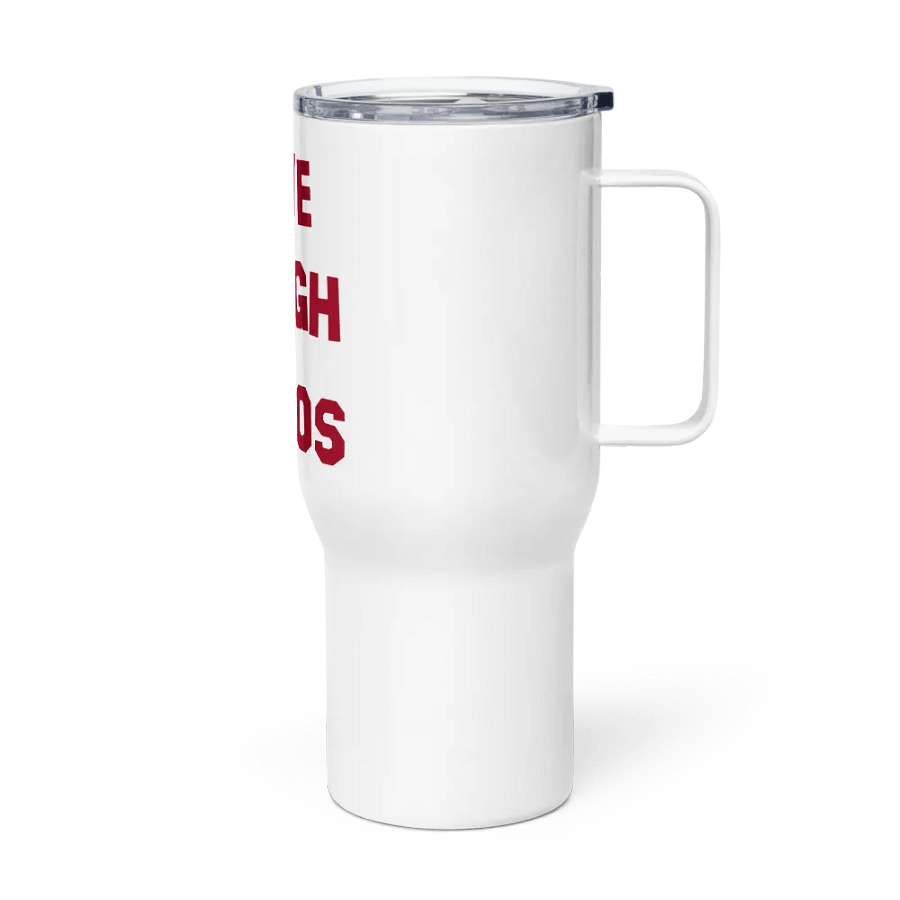 LIVE LAUGH CHAOS Tumbler with Handle product image (3)