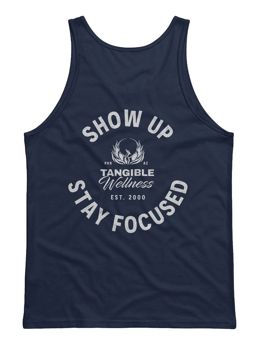 Show Up, Stay Focused Tank – Dark Colors product image (1)