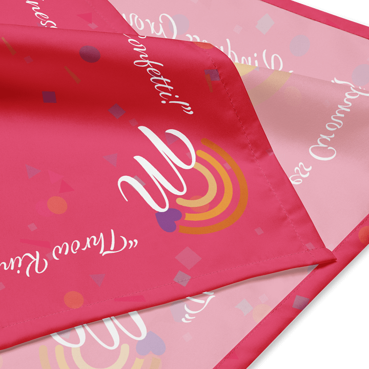 Pink Confetti Bandana product image (2)