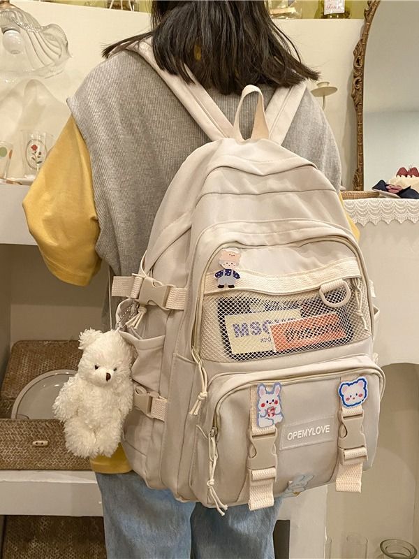 New Harajuku Large Capacity College Students' Backpack Women VIA Onlineshop product image (1)