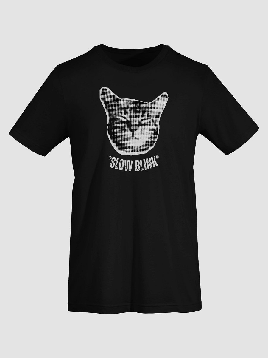Slow Blink Cat T-Shirt product image (26)