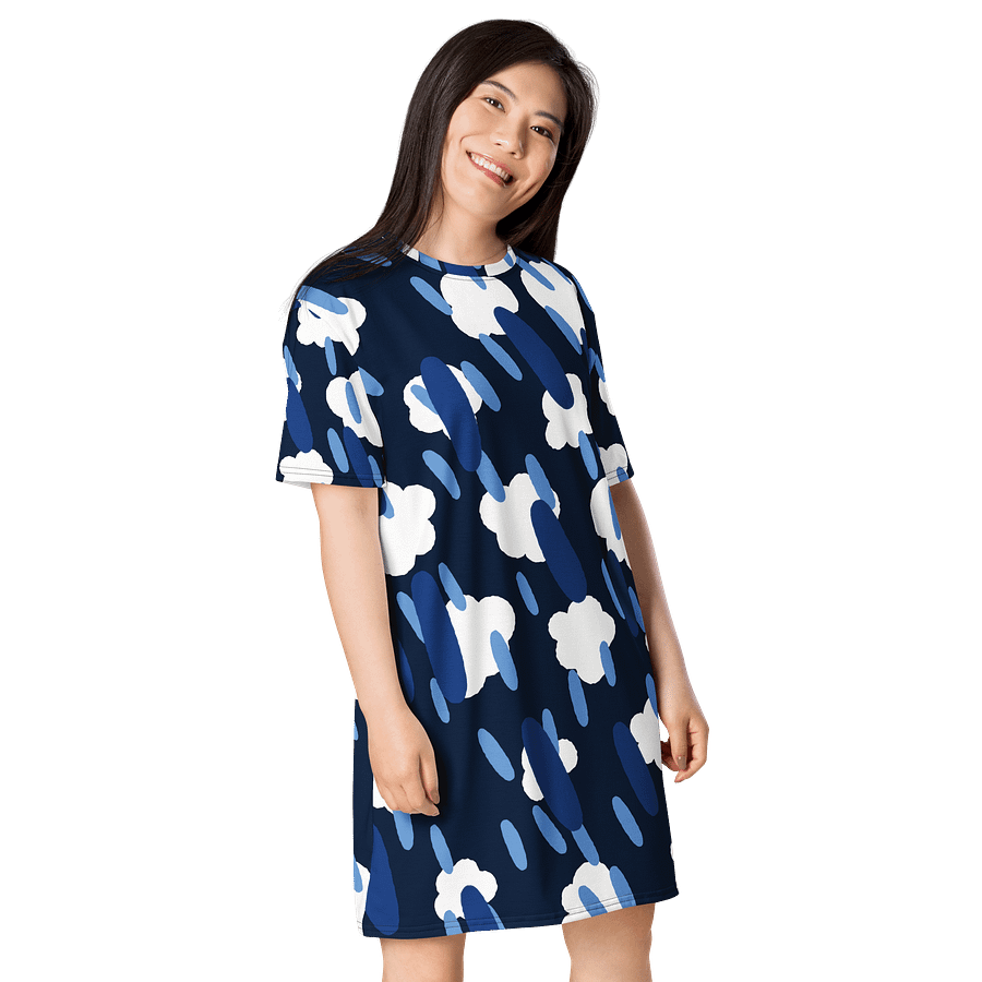 Rainy Day Dream All-Over T-Shirt Dress product image (4)
