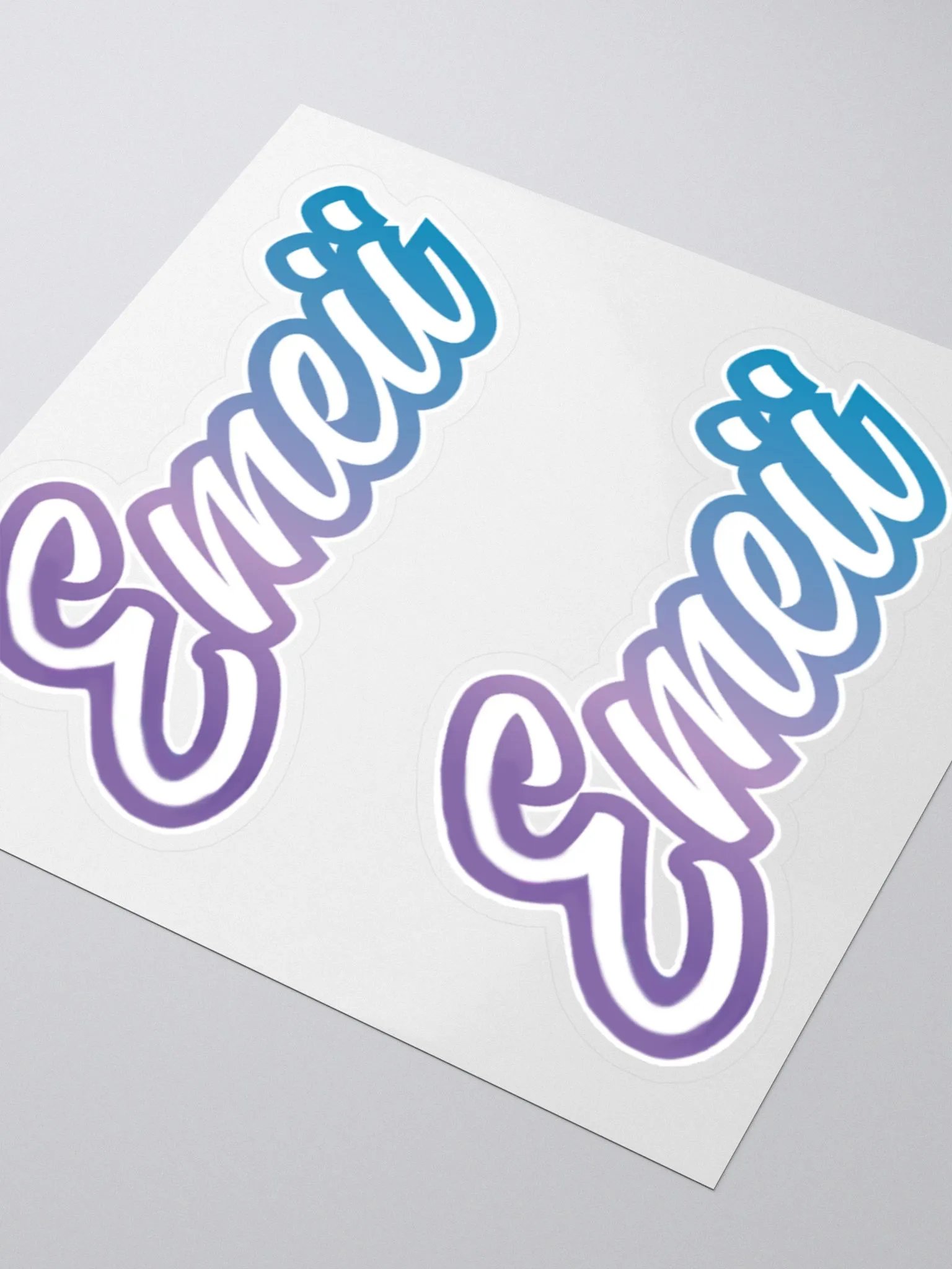 ''Emeii'' Autocollants coupés product image (3)