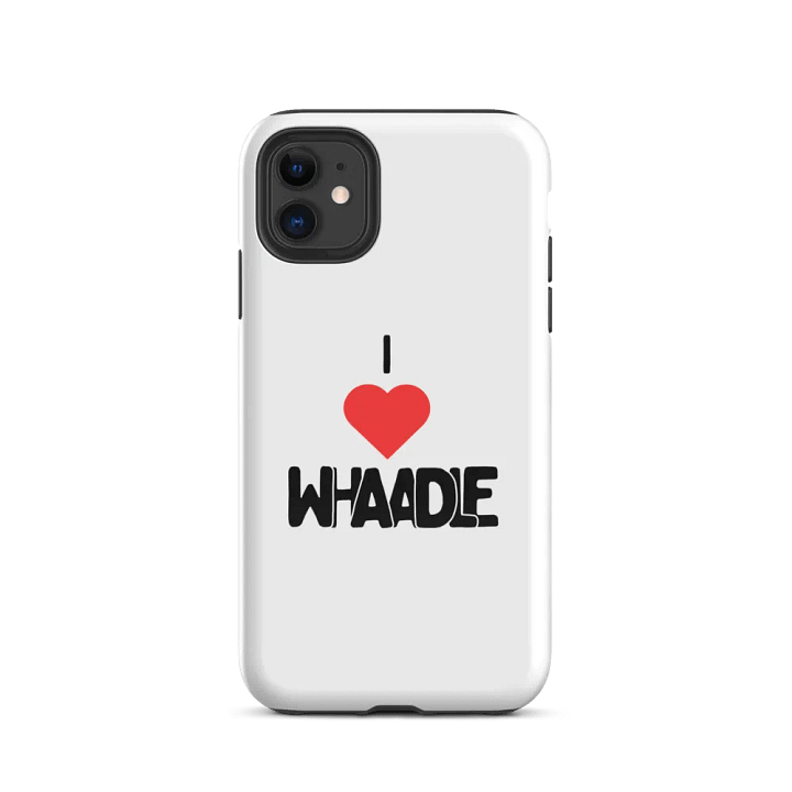 I <3 Whaadle iPhone Case product image (2)