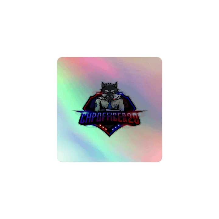 K-9 Unit Holographic Sticker Set product image (1)