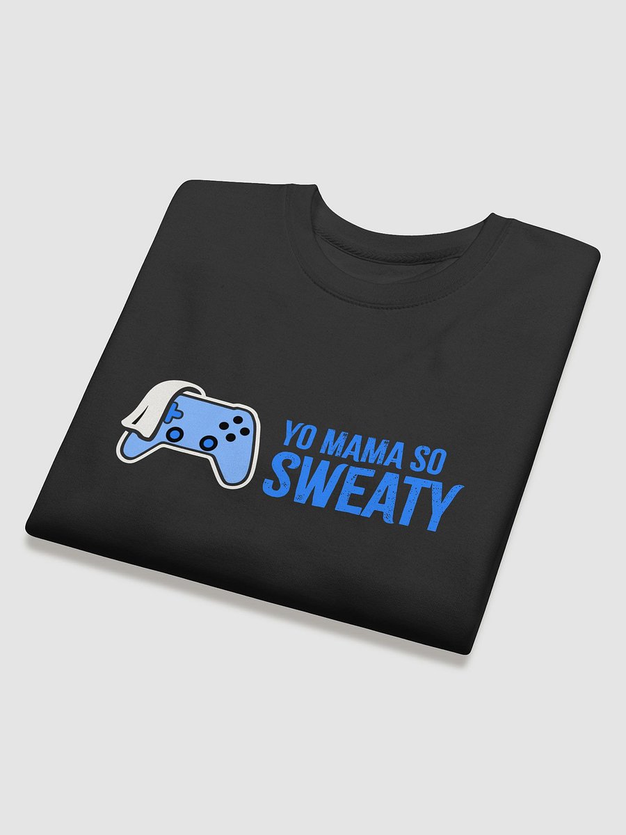 Yo Mama So Sweaty Blue Sweatshirt product image (4)
