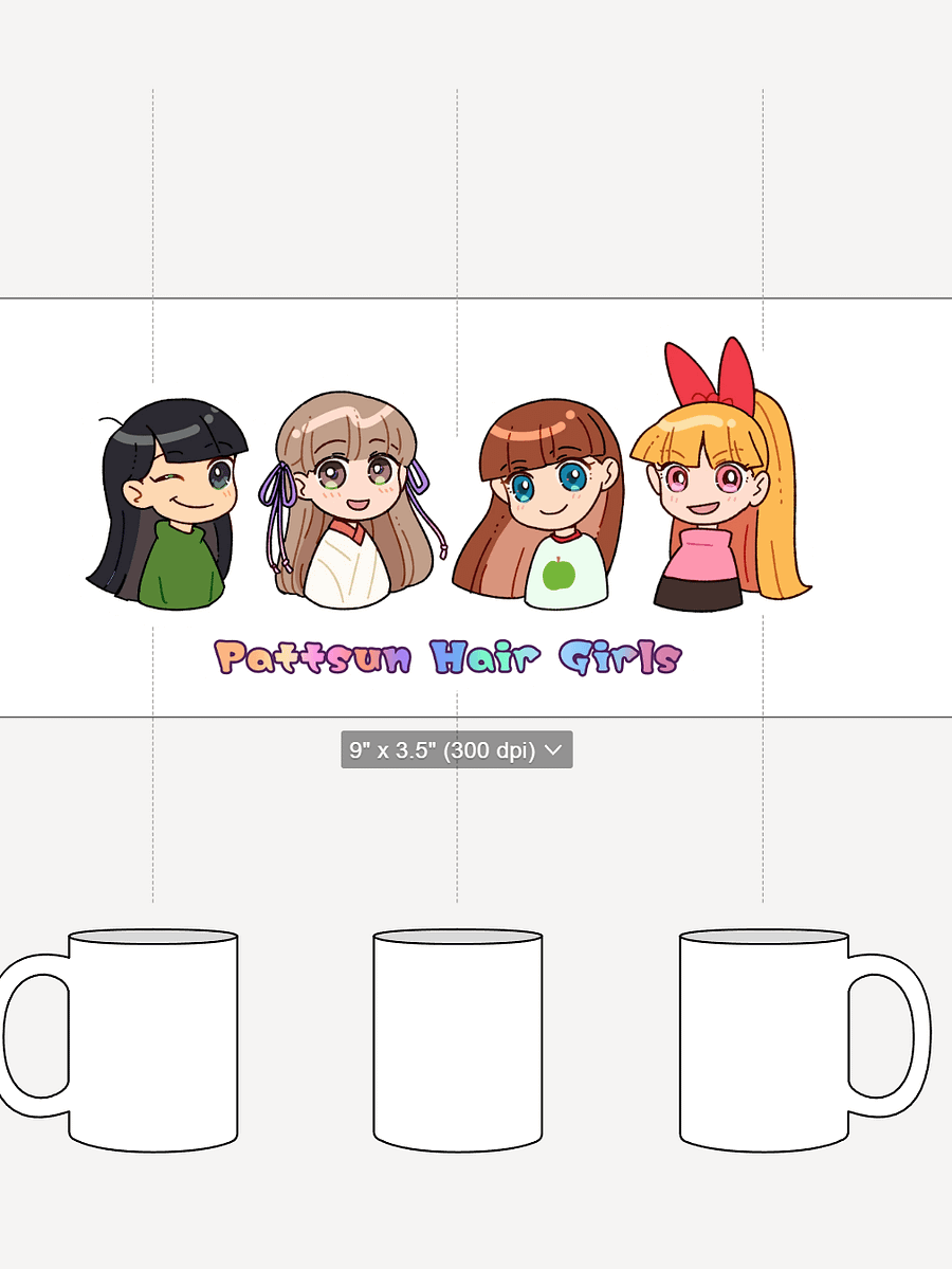 Pattsun Hair Girls Mug product image (5)