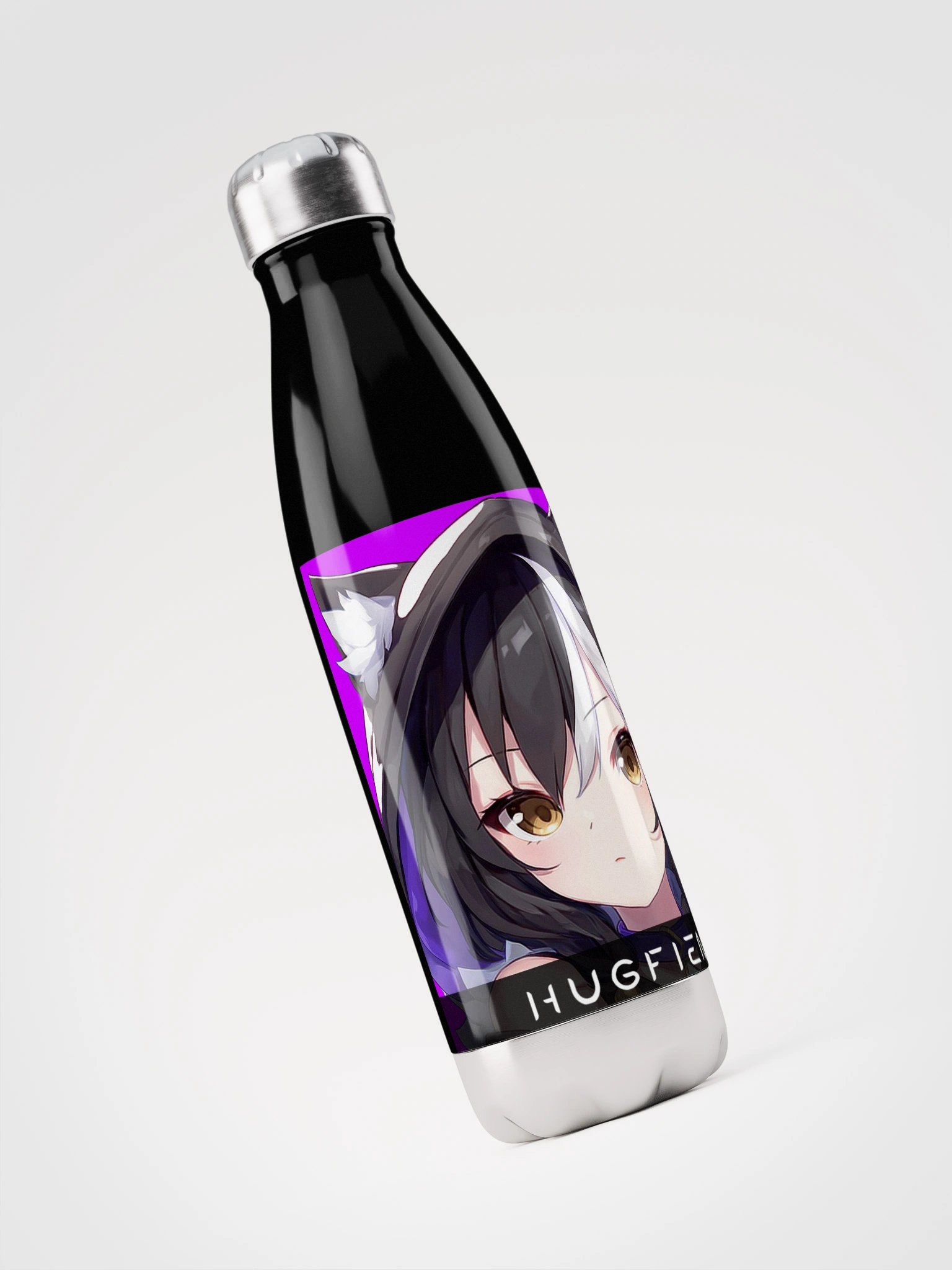 Hugkai: Ube Rail Icon Stainless Steel Water Bottle product image (3)
