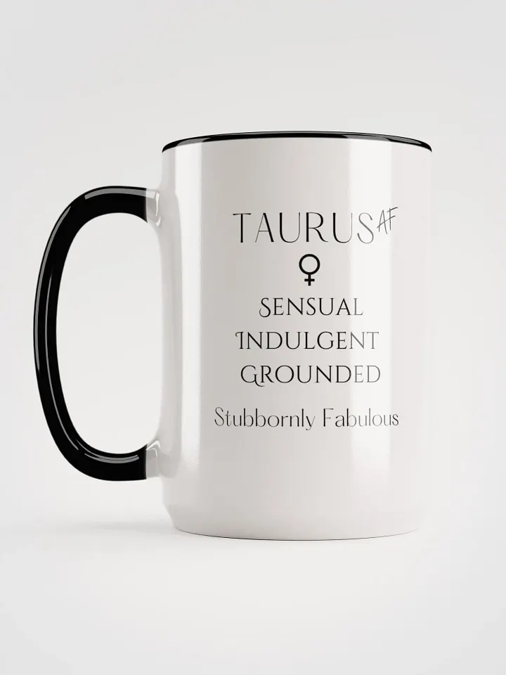 Taurus Af Mug: Black product image (2)