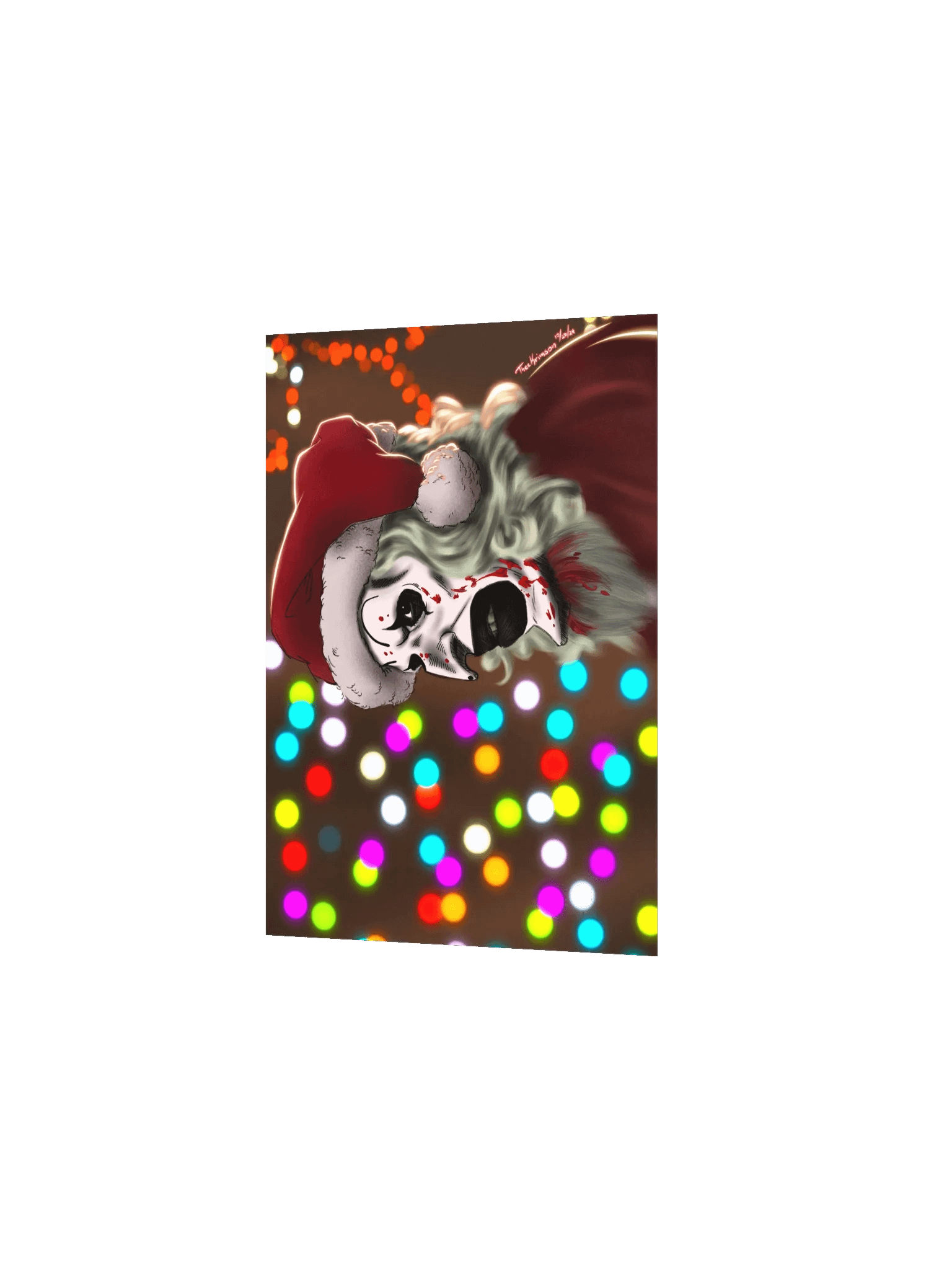 XMas Art the Clown - Signed Matte Poster product image (12)