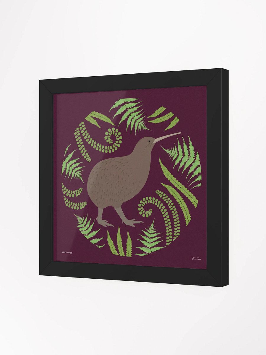 Kiwi and Fern Framed Wall Art product image (16)