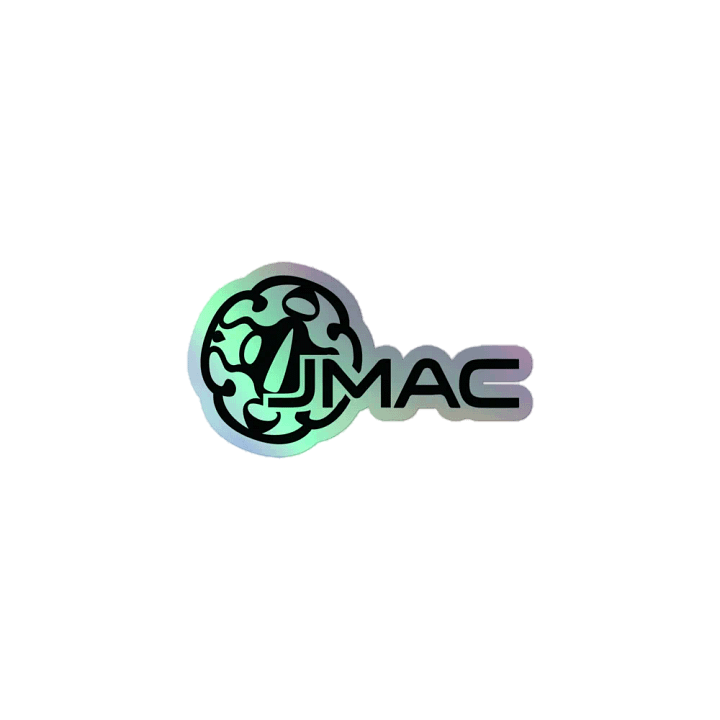 JMAC Holographic Sticker product image (1)