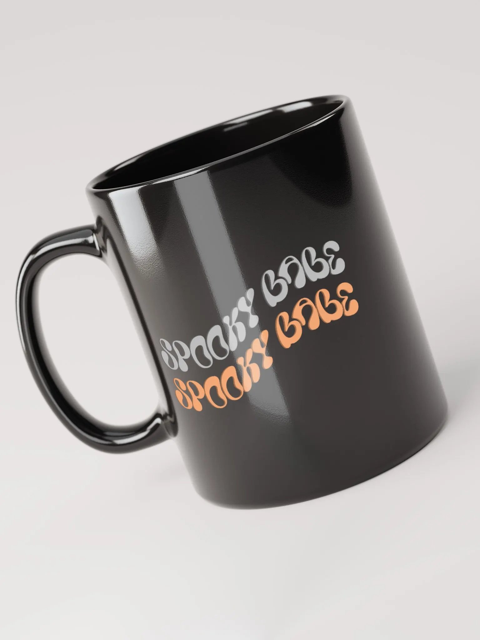 Spooky Babe Black Glossy Mug product image (4)
