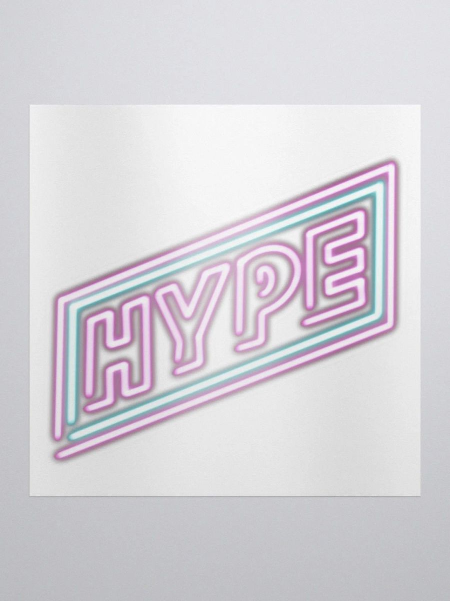 WolfLemon HYPE Neon Sticker product image (1)