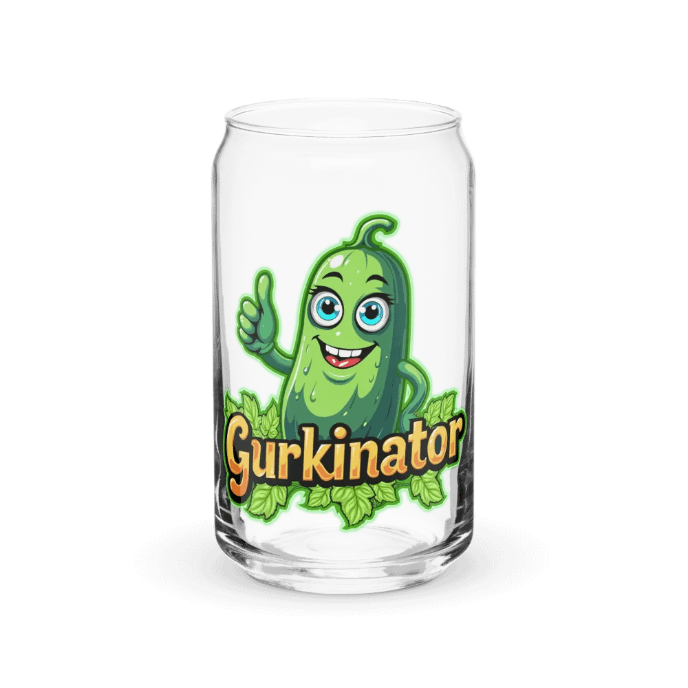 gurkinator - Can shaped glass product image (2)