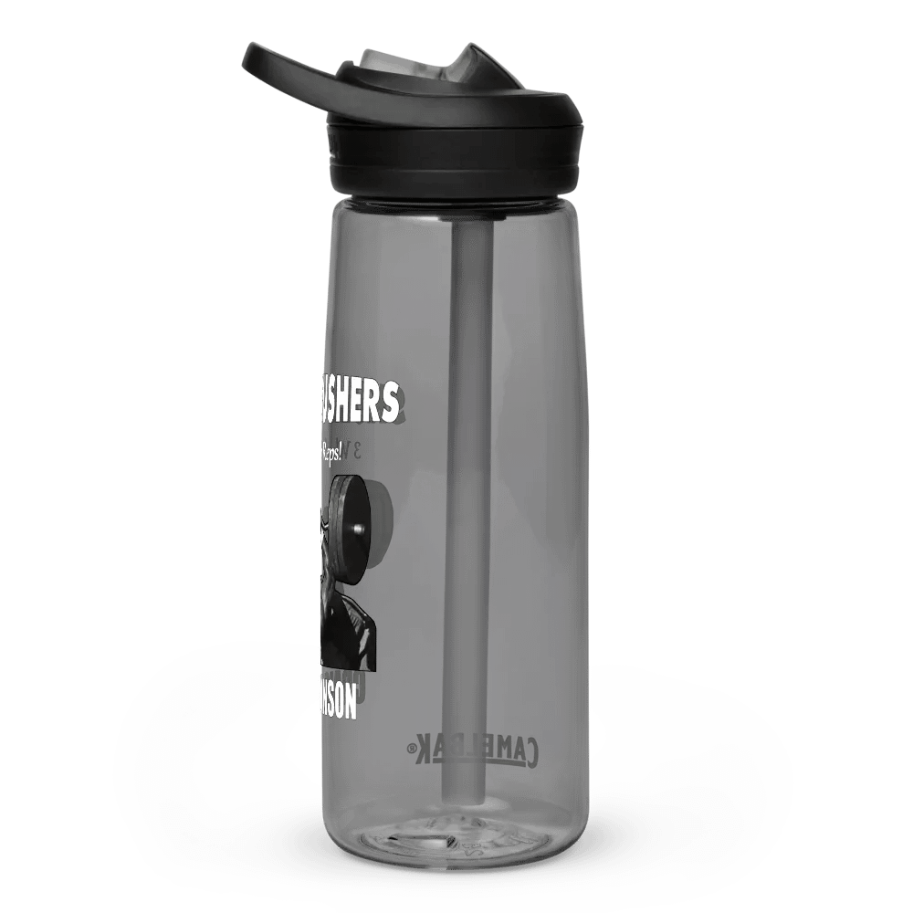 Craig Monson Three Wheels For Reps! Sports Water Bottle product image (3)