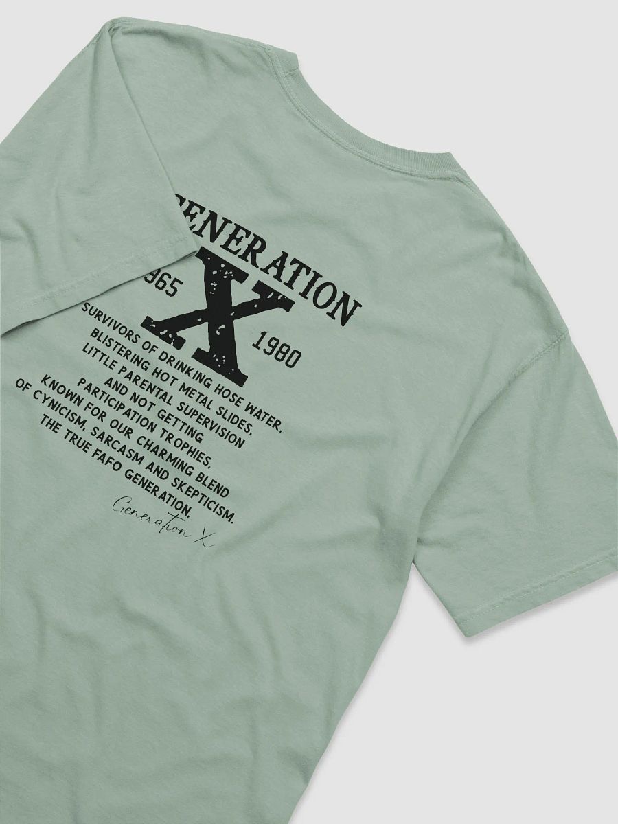 Comfort Colors. Generation X 1965-1980 Nostalgic Graphic T-Shirt product image (29)