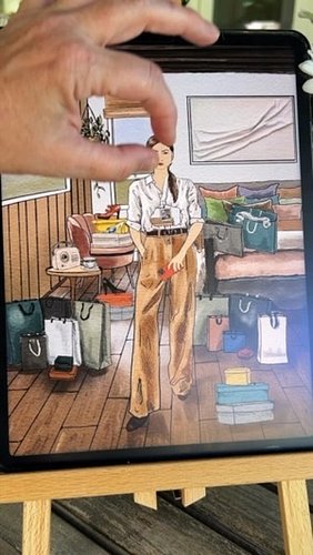 Endless art prints, cozy illustrations 
#infinitezoom #infinitezoomart #artprints #wallart #gallerywalldecor #rusticdecor #ru...