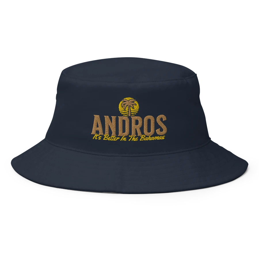 Andros Bahamas Hat : It's Better In The Bahamas Bucket Hat Embroidered product image (4)