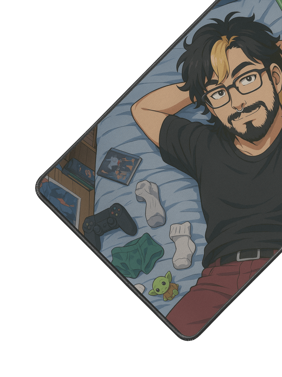 Anime Nerd Desk Mat product image (2)