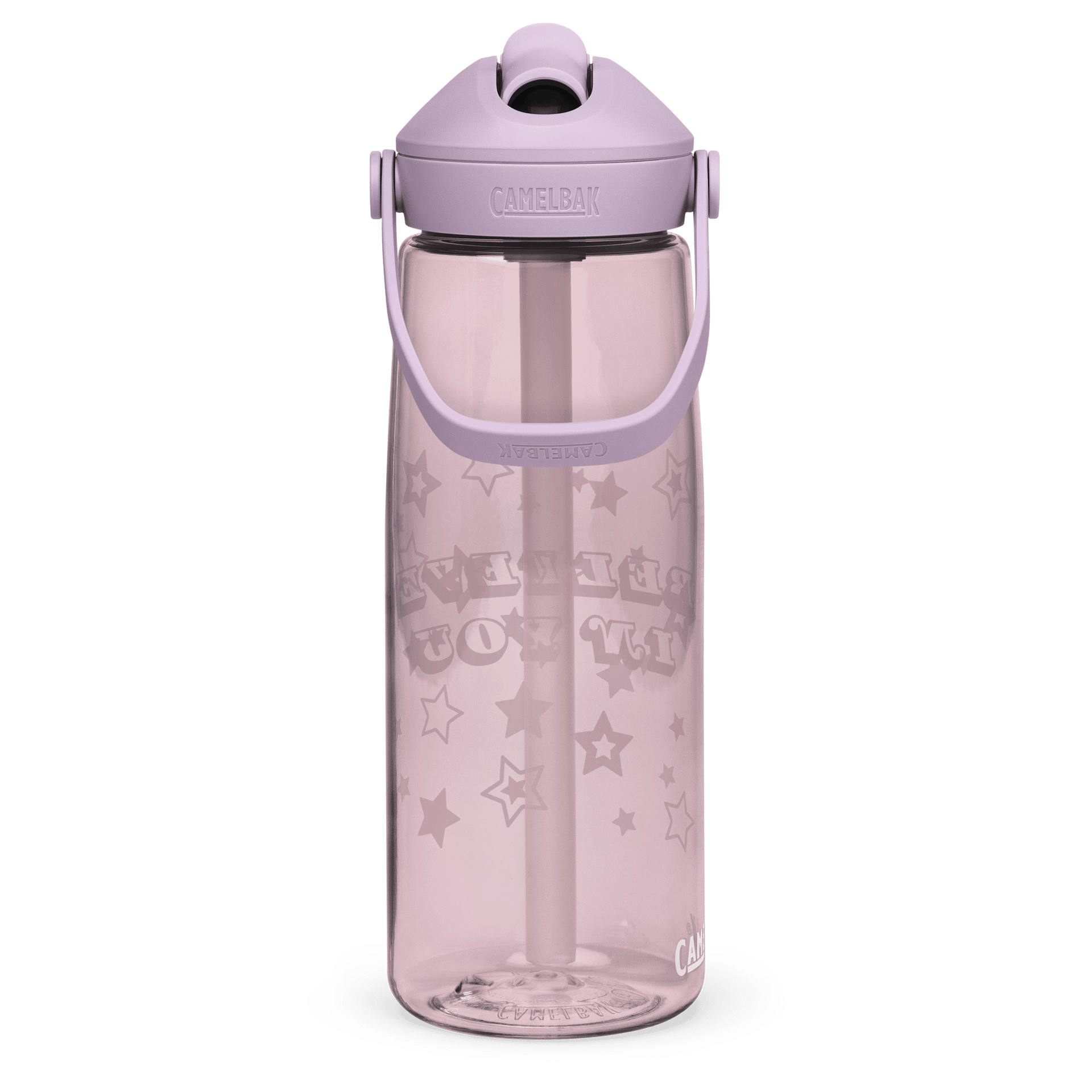 believe in you water bottle PINK product image (4)