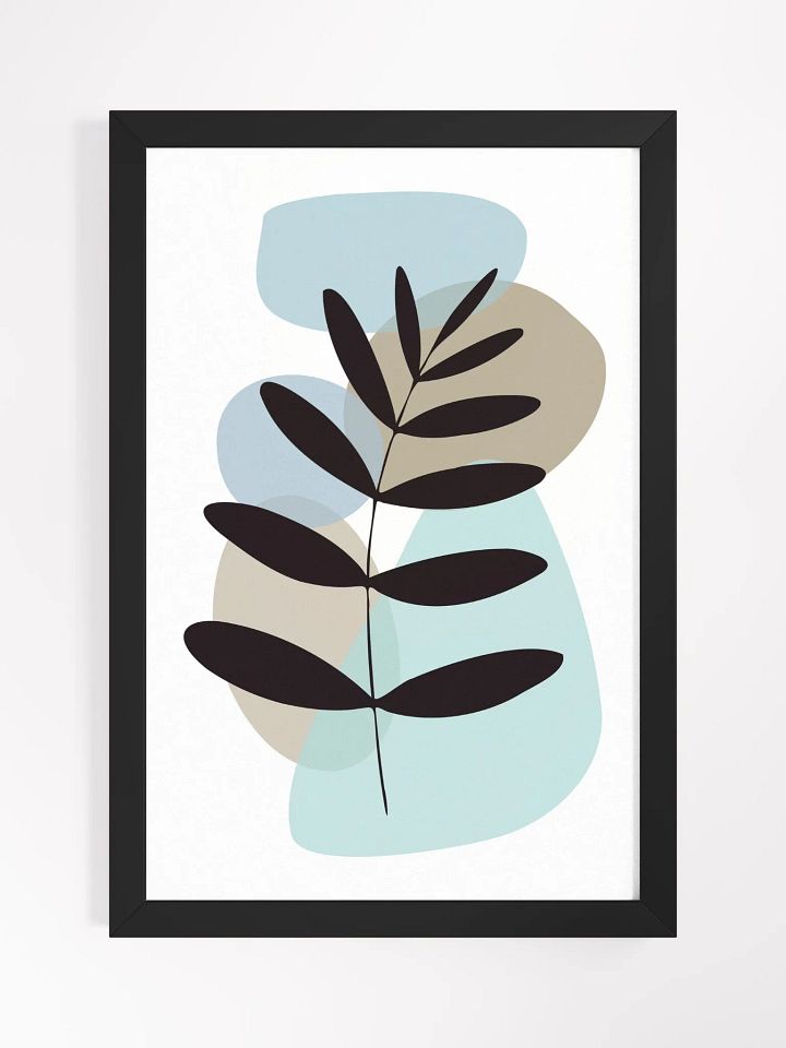 Pastel Branches Framed Matte Poster product image (2)