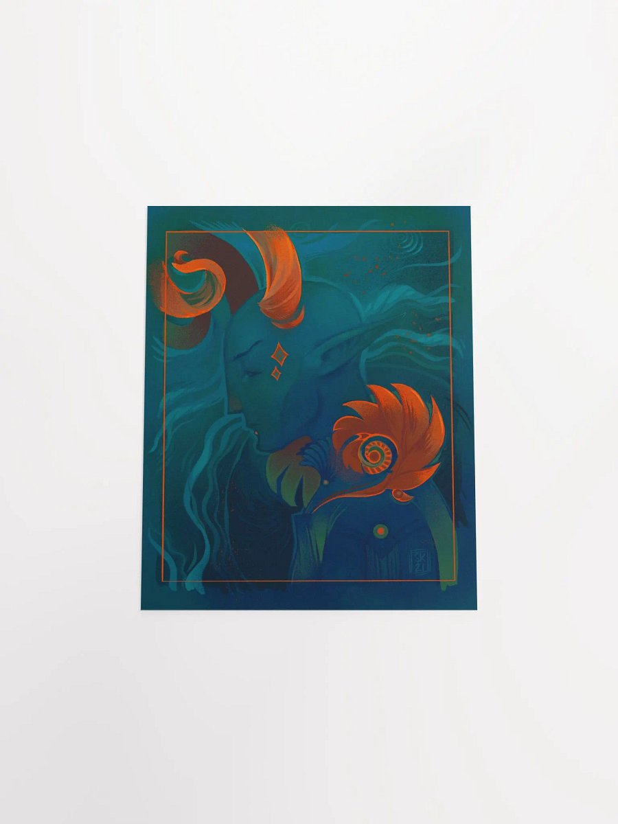 Elf Mage Art Print product image (4)