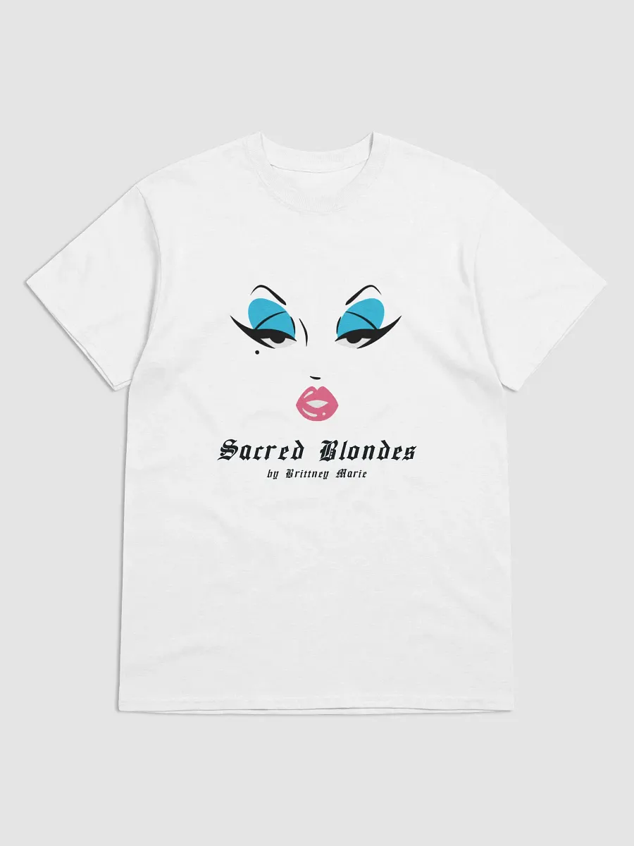 Sacred Blondes logo t-shirt product image (17)