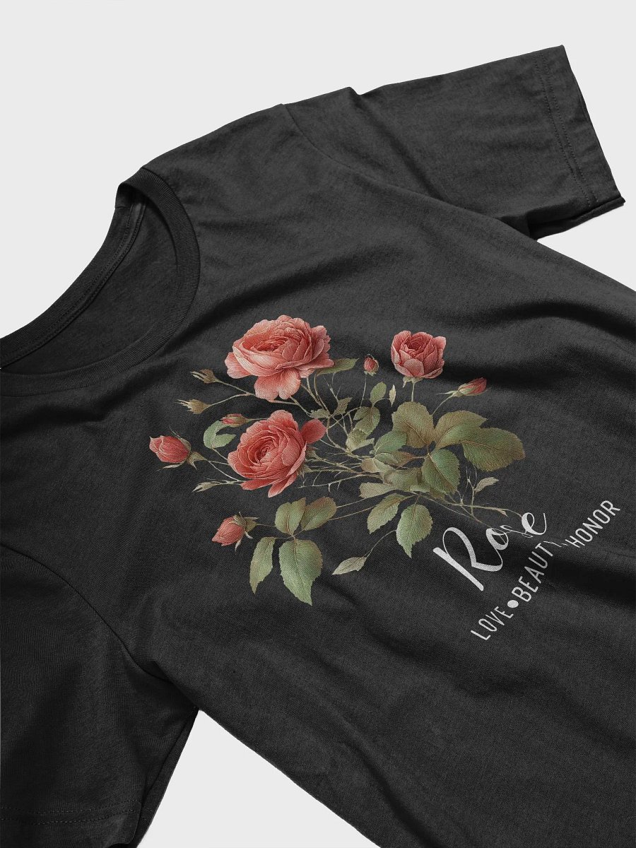 Rose Birth Month Flower Tee For June: Reflecting Love, Beauty, Honor: Perfect Gift For Her product image (5)
