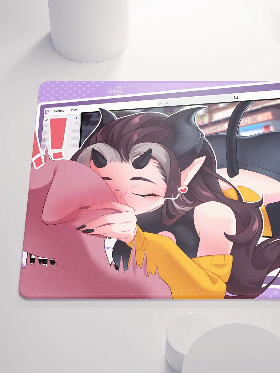 Chat Smooch Mouse Pad product image (6)