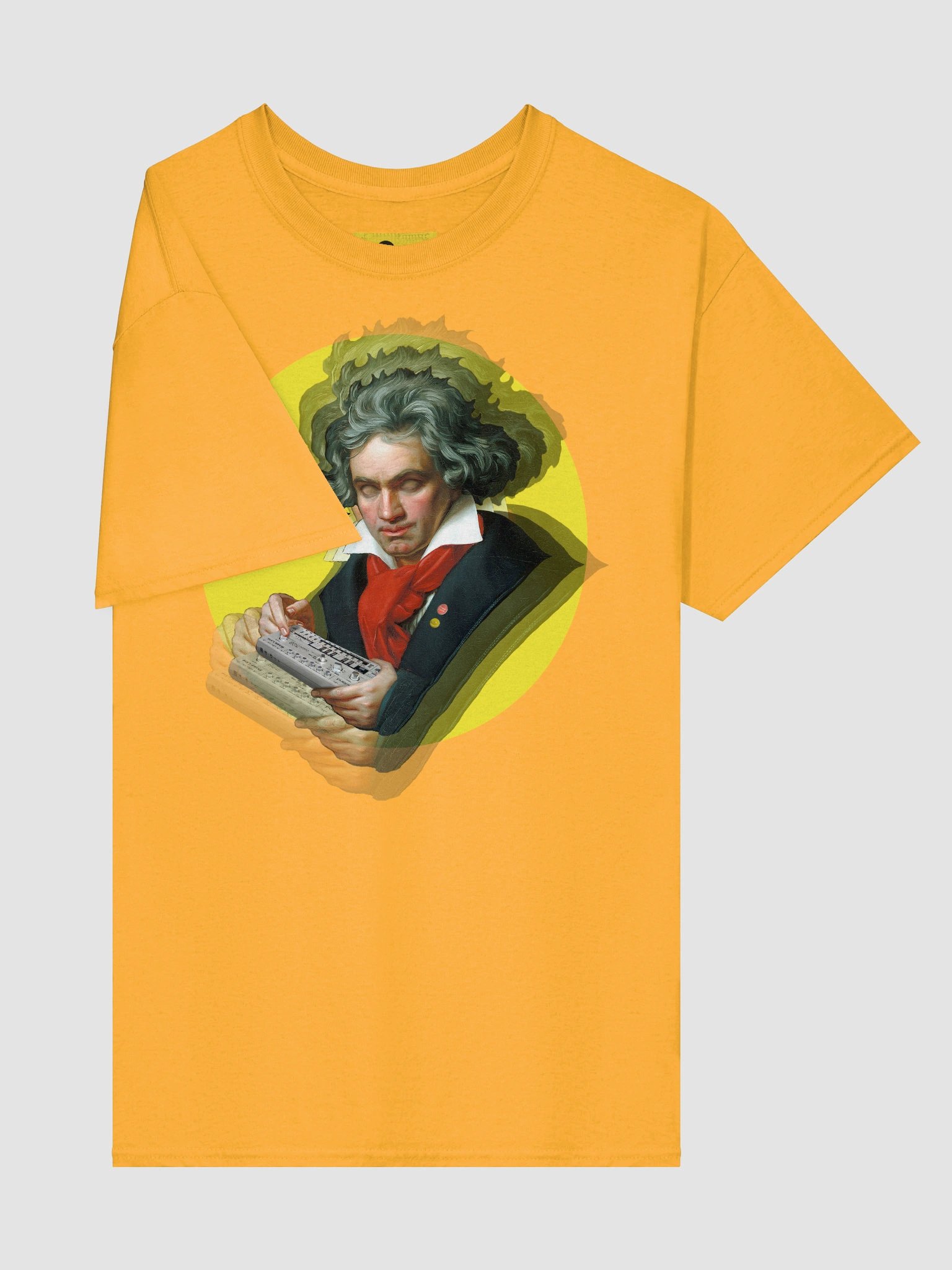 Roland van Beethoven by Frank Fonik (TB 303), Techno EDM Unisex t-shirt product image (5)