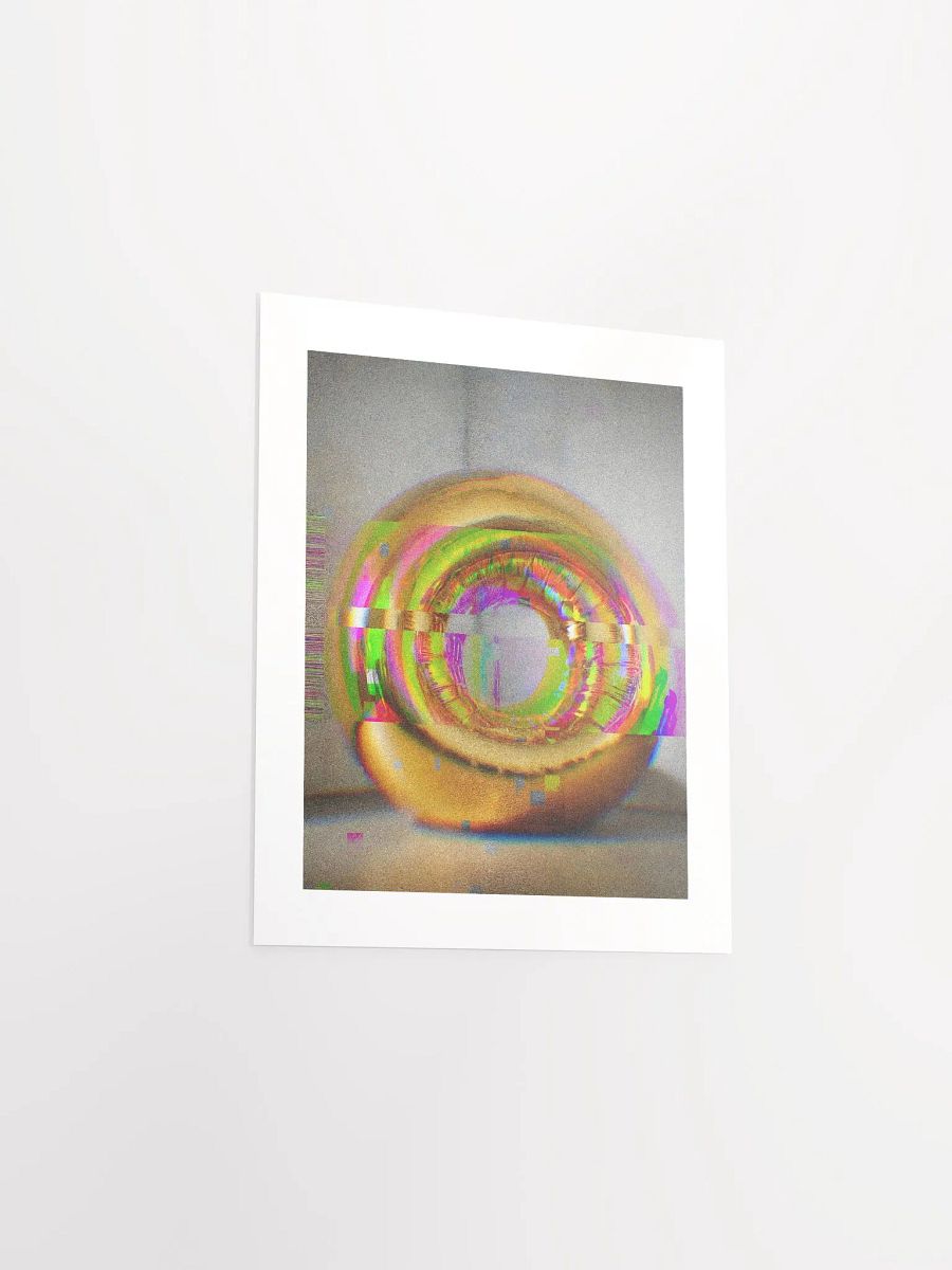 Golden Donut In The Corner - Print product image (3)