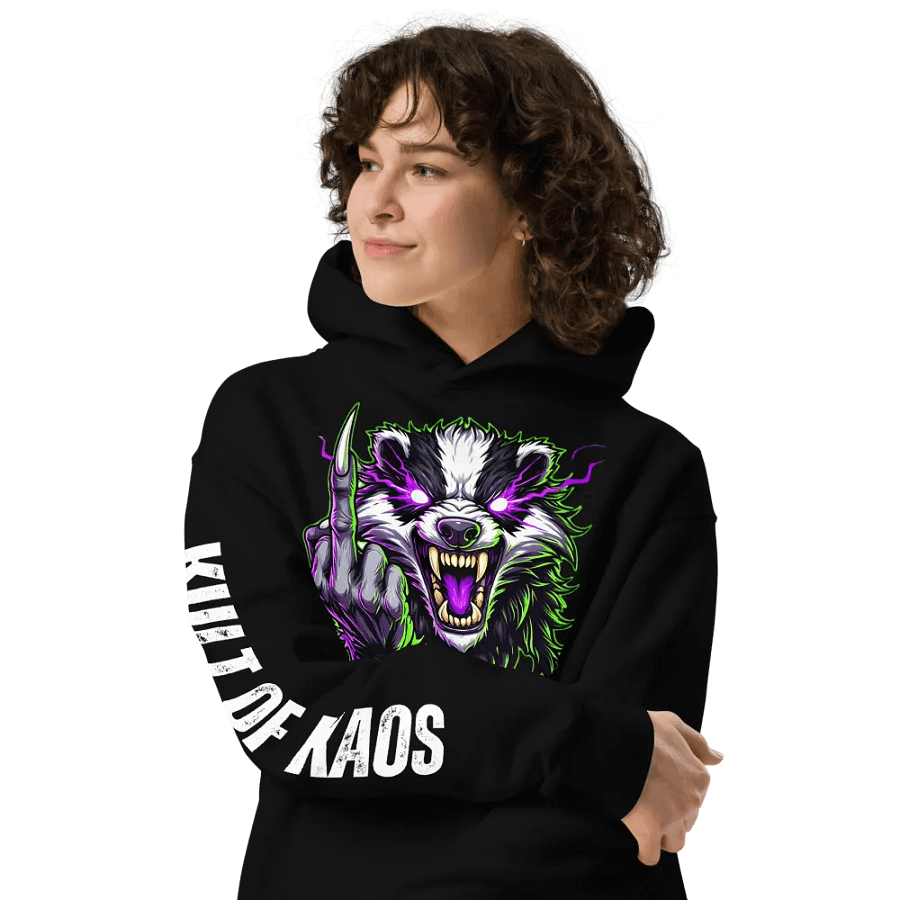 Kaos Badger Don't Give A F*ck Hoodie product image (4)